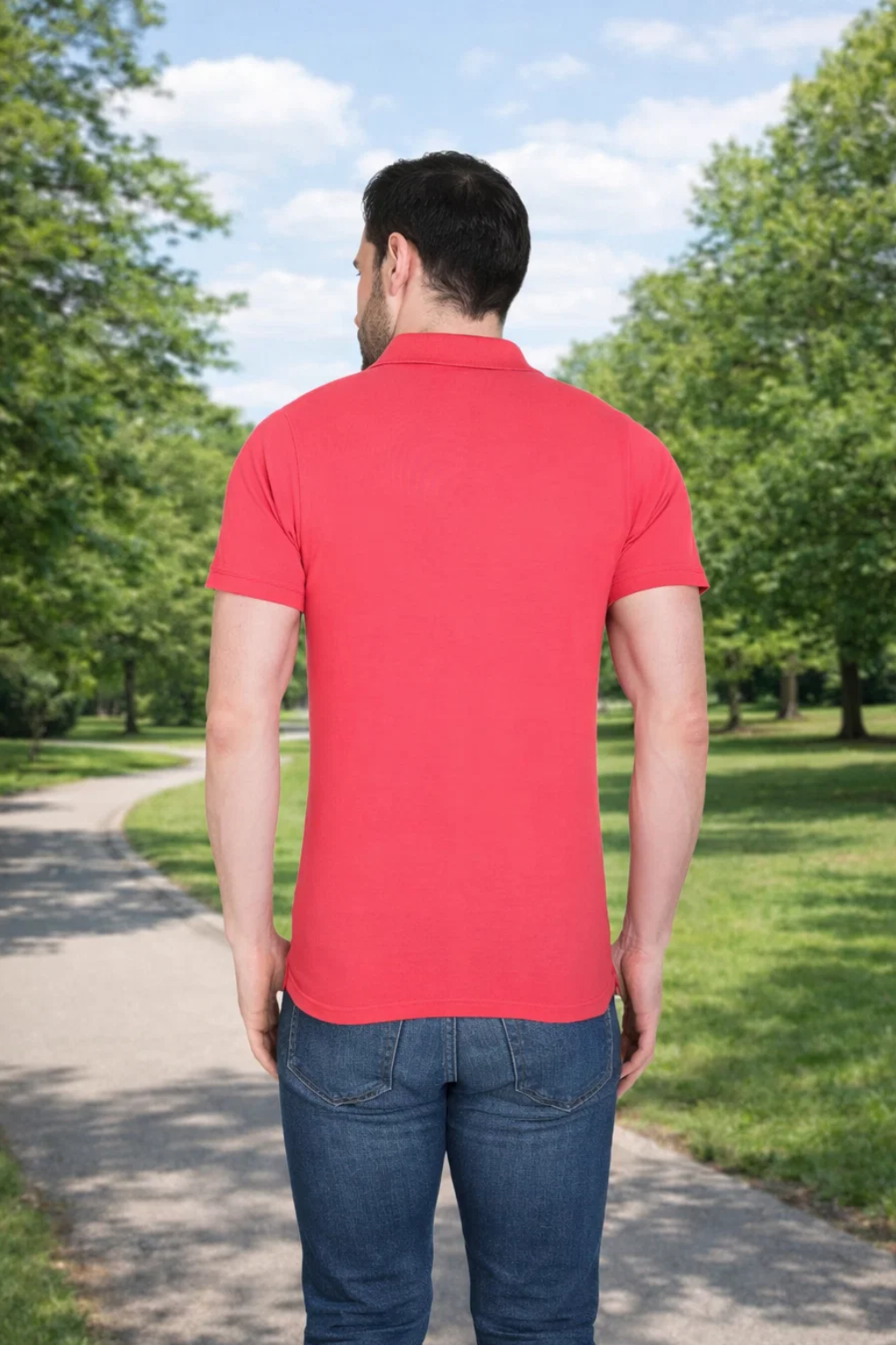 Shop Camey Men's Tees – Modern, Reasonable & Comfortable | Mens Half Sleeve Plain Polo Tshirt