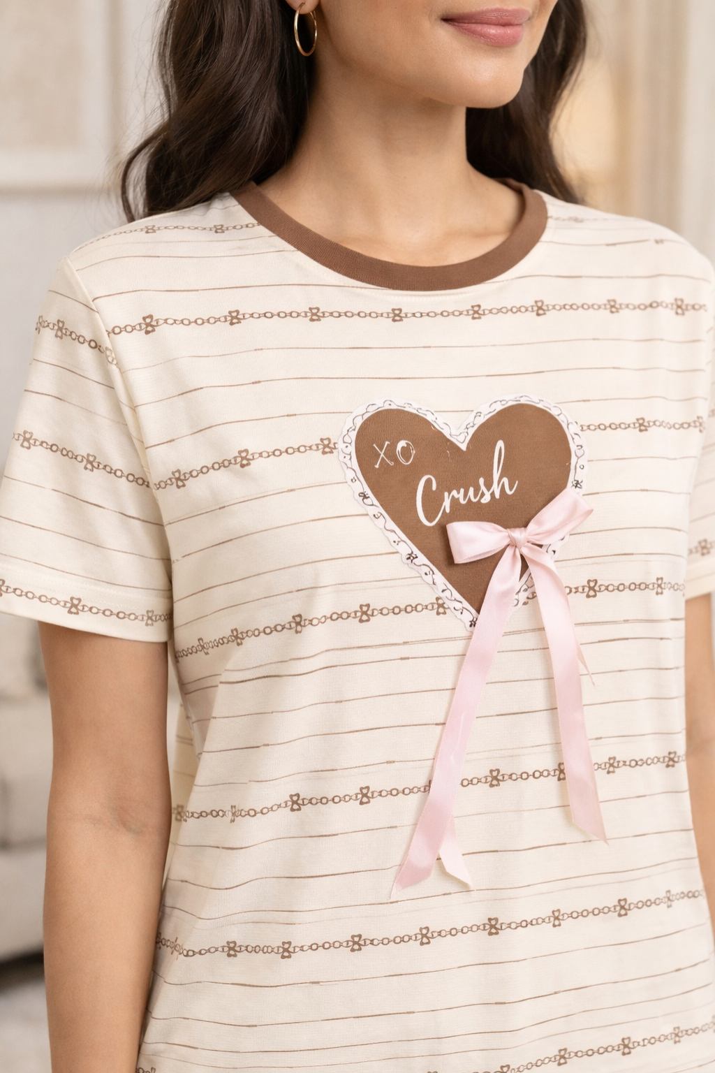 Women  Night Suit Set – Soft Printed Sleepwear with Half Sleeves & Full Length Pyjama