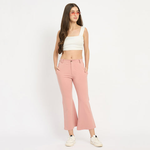Women’s Flared Pants, Pink