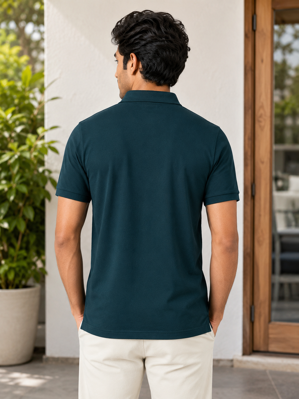 Men's Polo T-Shirt | Regular Fit Matty Fabric | Half Sleeve Collar Neck Casual Polo Tee with Chest Pocket | T-Shirt for Men
