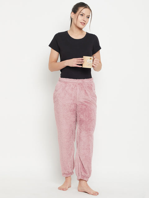 Women's Winter Soft & Warm Sherpa Lower | Pyjama with 2 side pockets