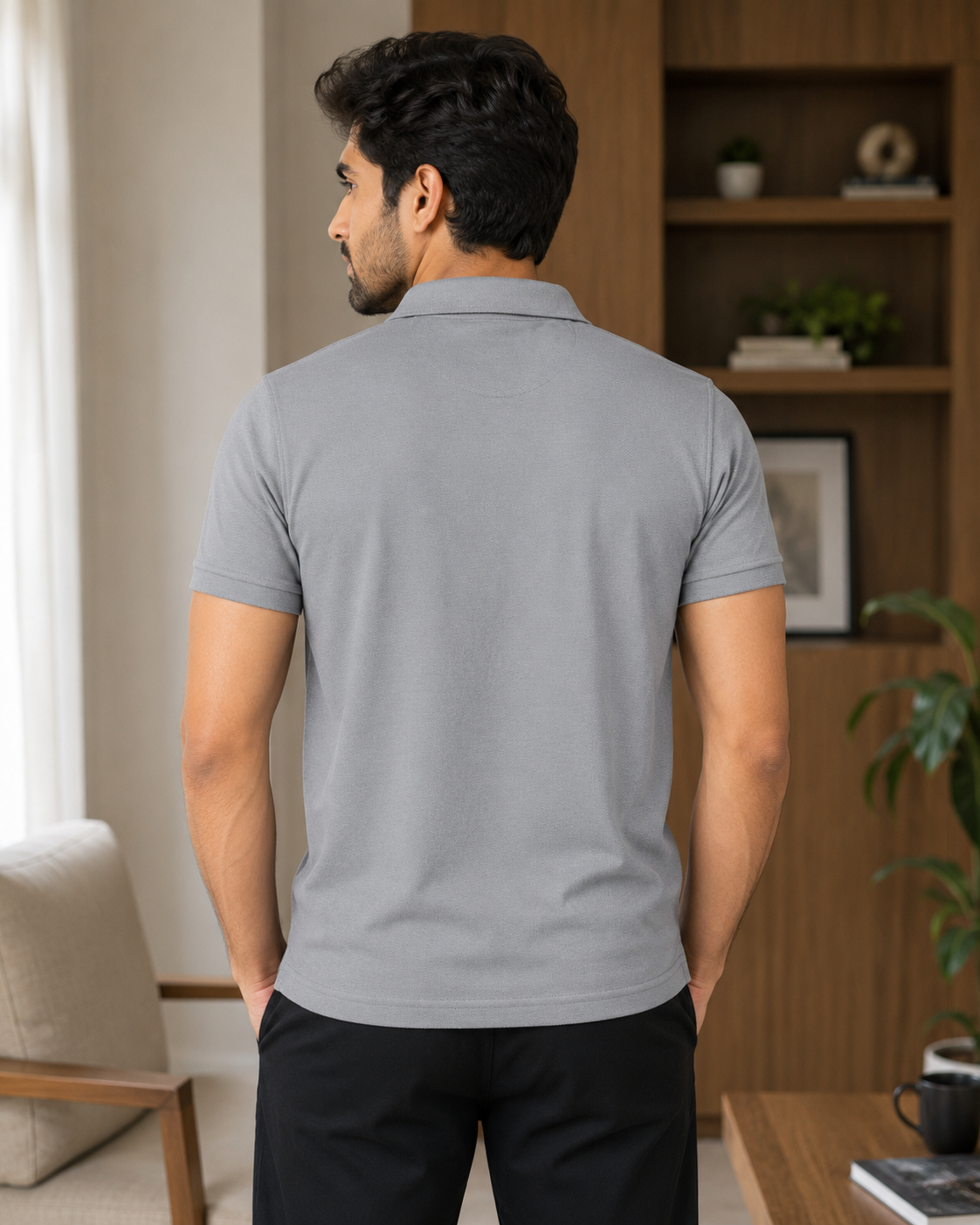 Men's Polo T-Shirt | Regular Fit Matty Fabric | Half Sleeve Collar Neck Casual Polo Tee with Chest Pocket | T-Shirt for Men