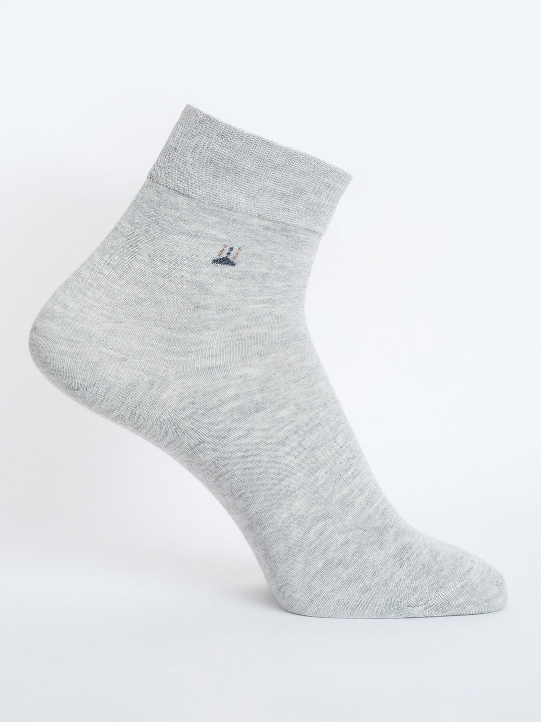 Ankle Length Cotton Socks, Pack of 3, Asst Colors