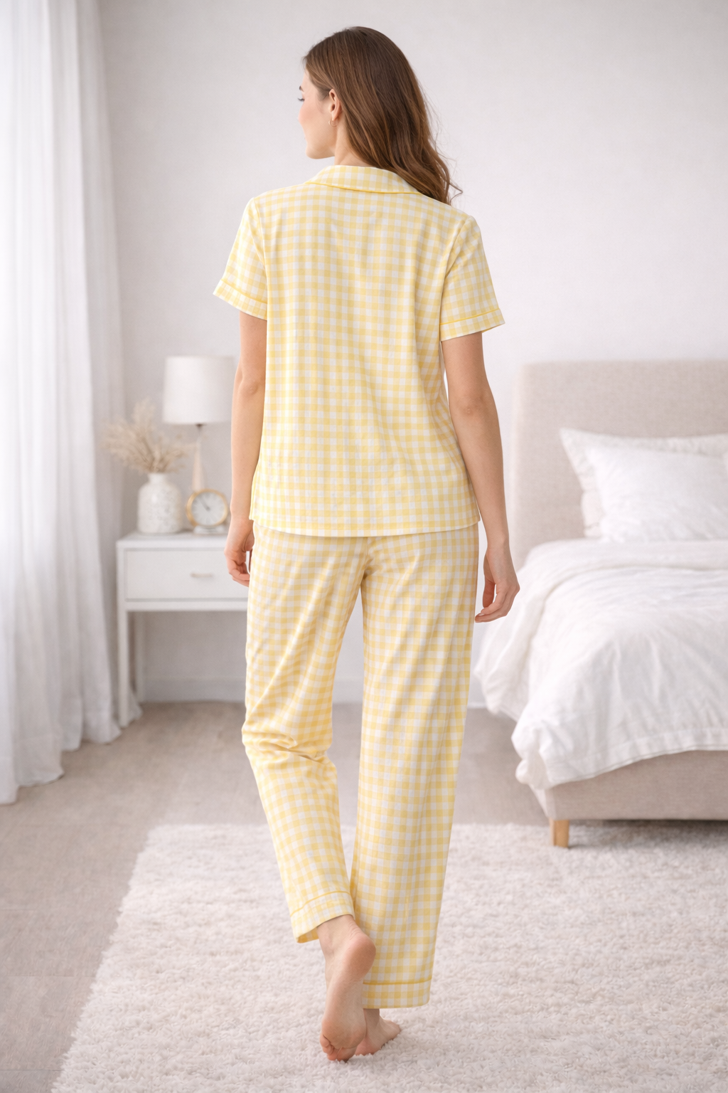Women Cotton Night Suit Pyjama Set