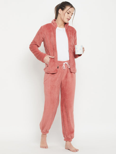 Women's Winter Soft & Warm Coral_Fleece Lower | Pyjama with 2 side pockets