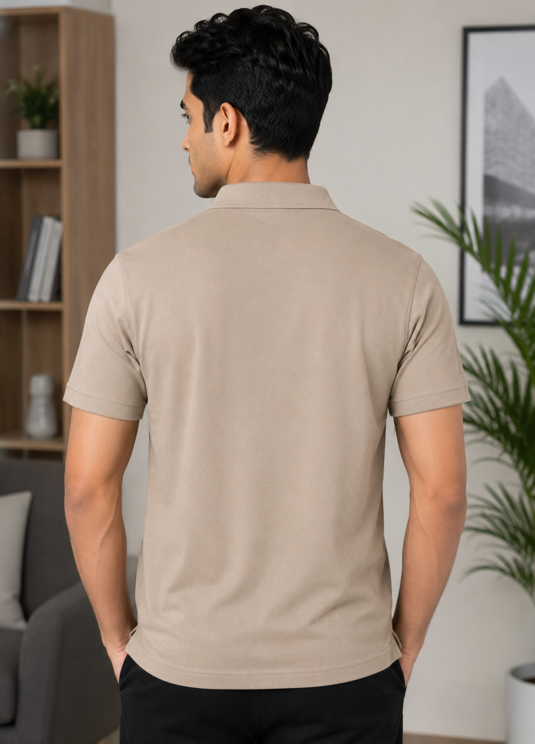 Men's Polo T-Shirt | Regular Fit Matty Fabric | Half Sleeve Collar Neck Casual Polo Tee with Chest Pocket | T-Shirt for Men