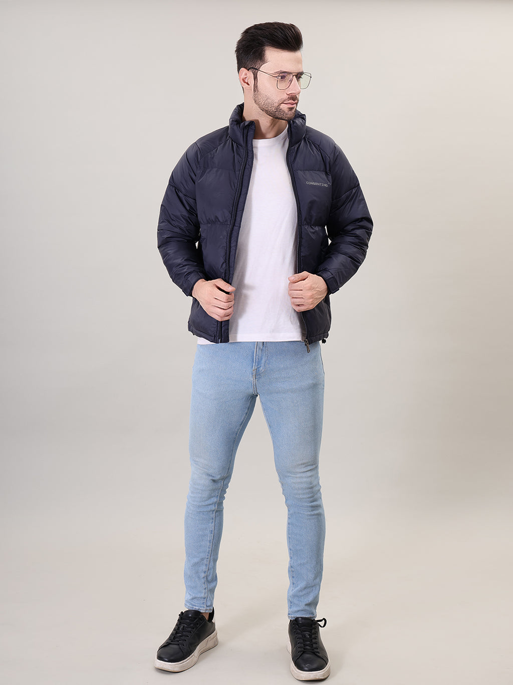 Men's Stand Collar Puffer Jackets