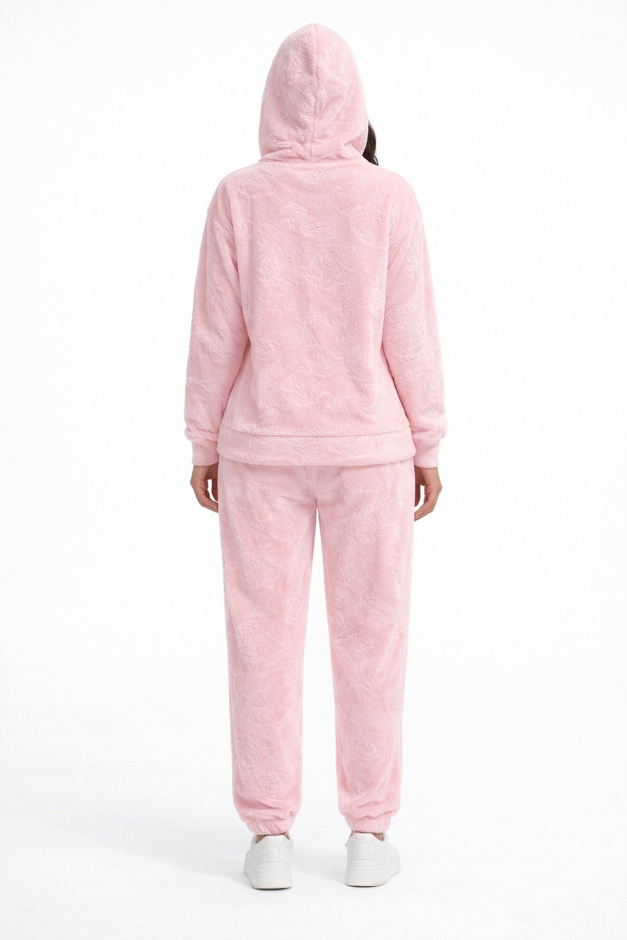 Camey Comfortable Women Winter Night Suit Set with Pocket