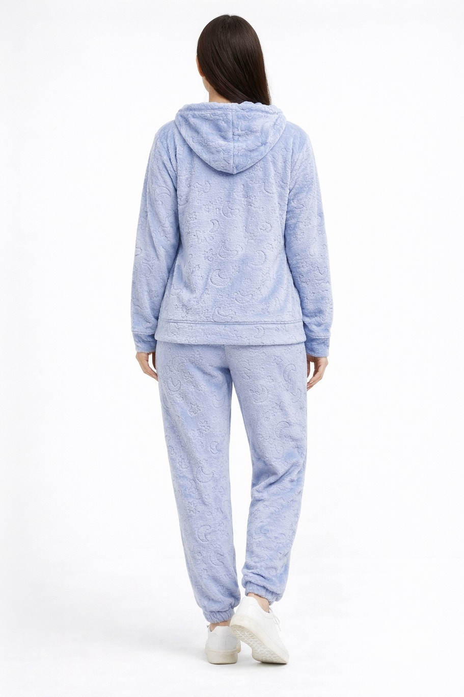 Camey Comfortable Women Winter Night Suit Set with Pocket
