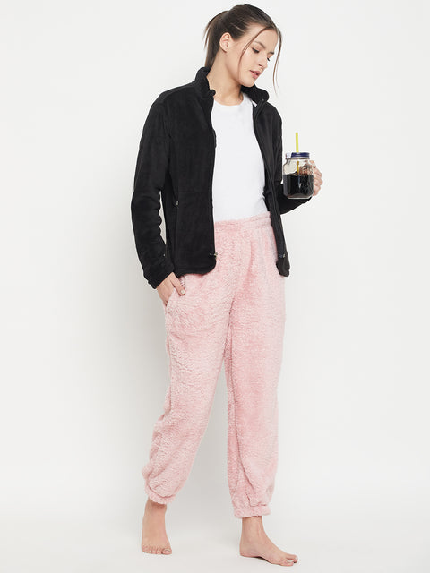 Women's Winter Soft & Warm Sherpa Lower | Pyjama with 2 side pockets