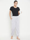 Women's Winter Soft & Warm Jacquard Lower | Pyjama with 2 side pockets