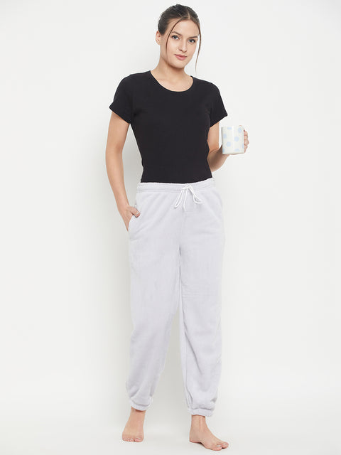 Women's Winter Soft & Warm Jacquard Lower | Pyjama with 2 side pockets