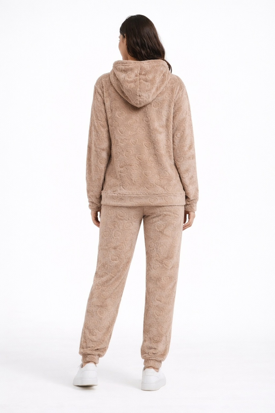 Camey Comfortable Women Winter Night Suit Set with Pocket