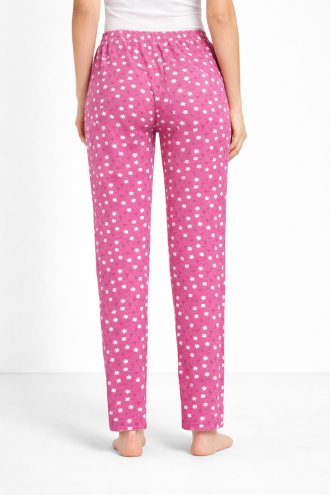 Camey Women's Printed Pyjama Pants, Floral Pattern, Sleepwear