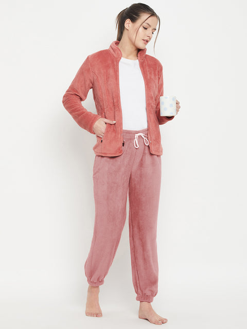 Women's Winter Soft & Warm Coral_Fleece Lower | Pyjama with 2 side pockets