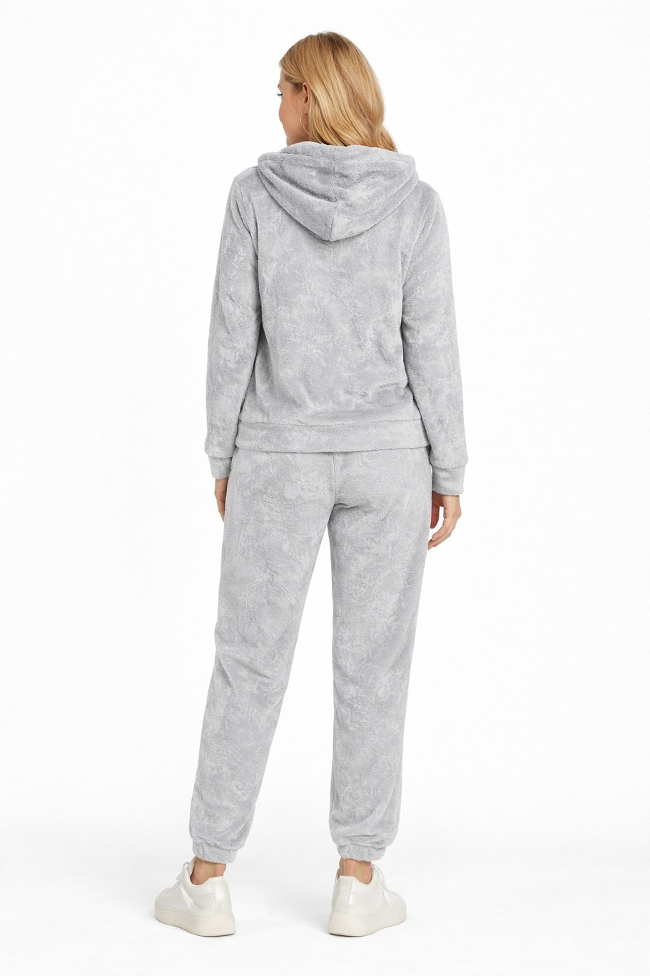 Camey Comfortable Women Winter Night Suit Set with Pocket