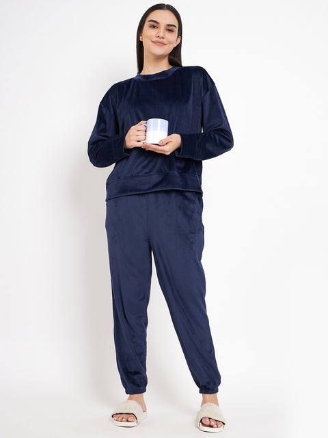 Women's Winter Full Sleeve Top and Jogger With 2 side pockets