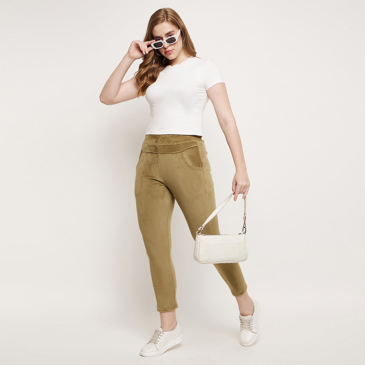 Women's Winter Soft & Warm Corduroy trouser|Pajayma with 2 side pockets