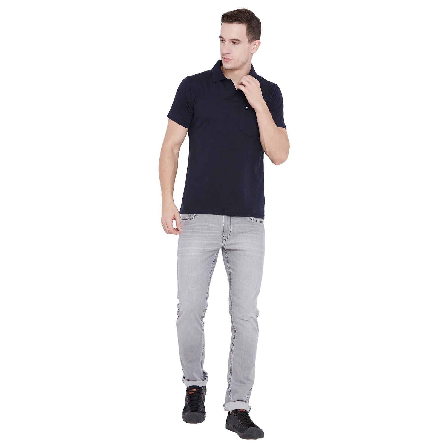 Shop Camey T-Shirts for Men – Everyday Comfort & Style | Mens Half Sleeve Plain Polo Tshirt