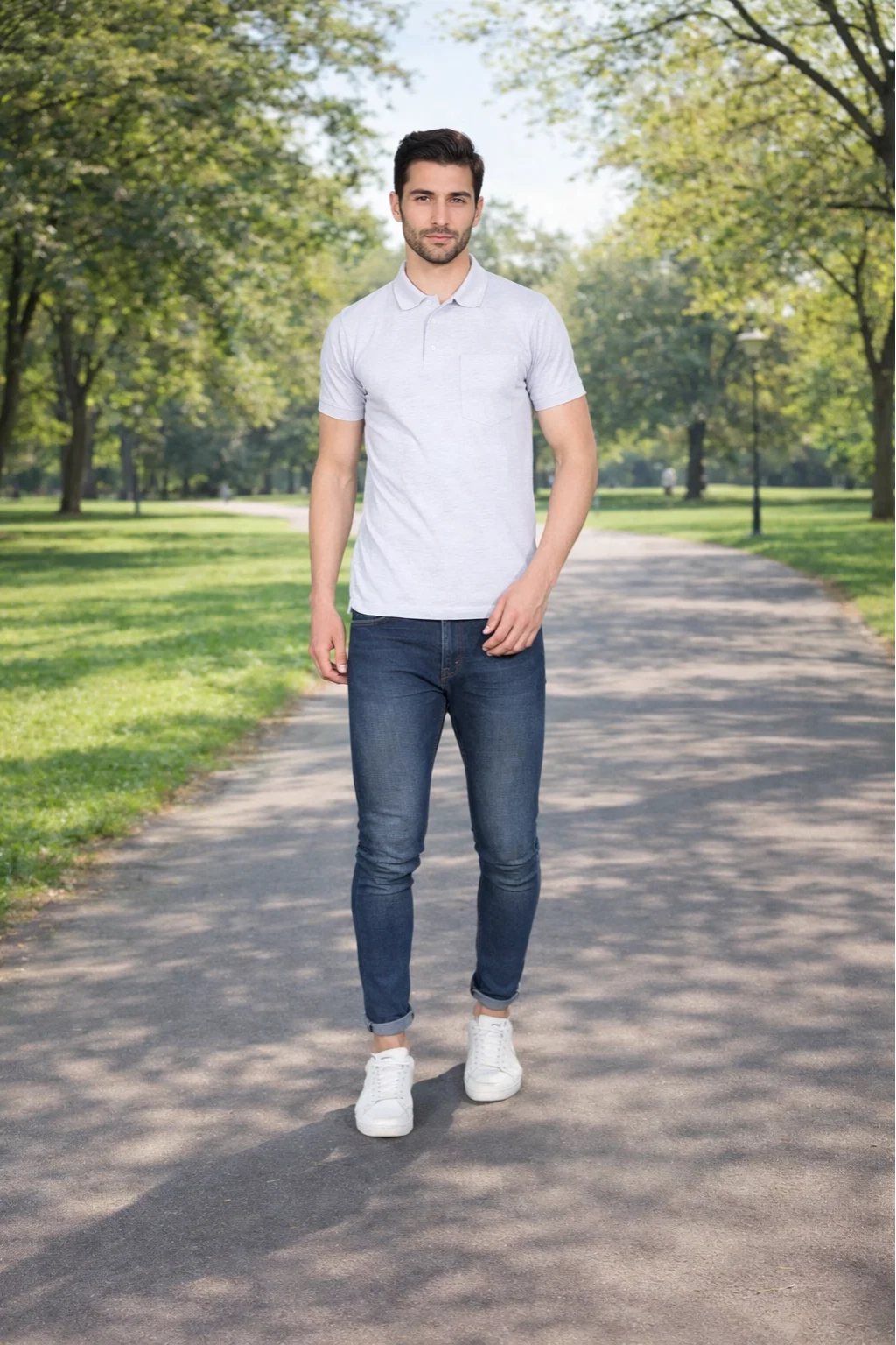 Camey Men's T-Shirts – Soft, Great Everyday Fit | Mens Half Sleeve Plain Polo Tshirt