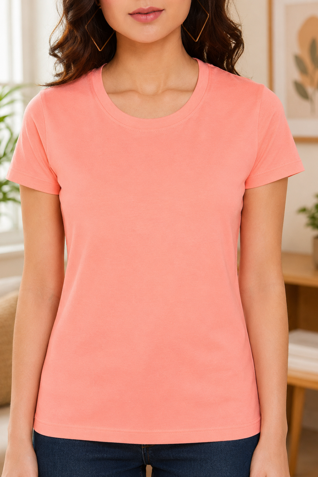 Women Round Neck T-Shirt