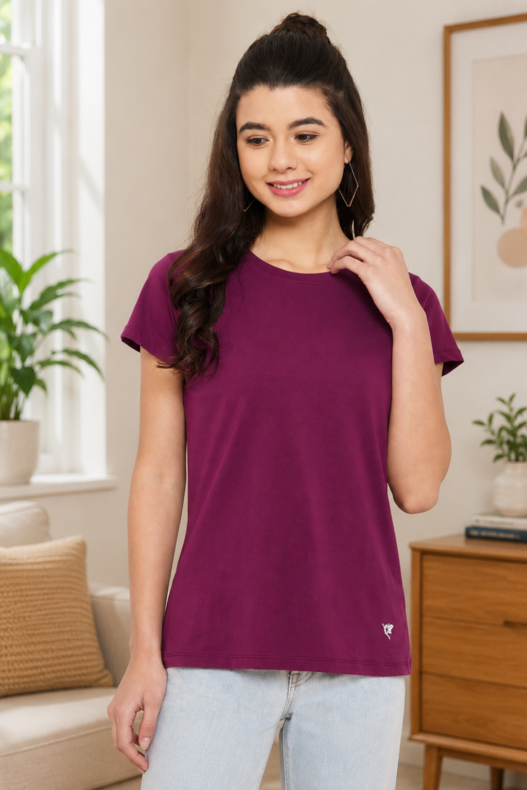 Women Round Neck T-Shirt