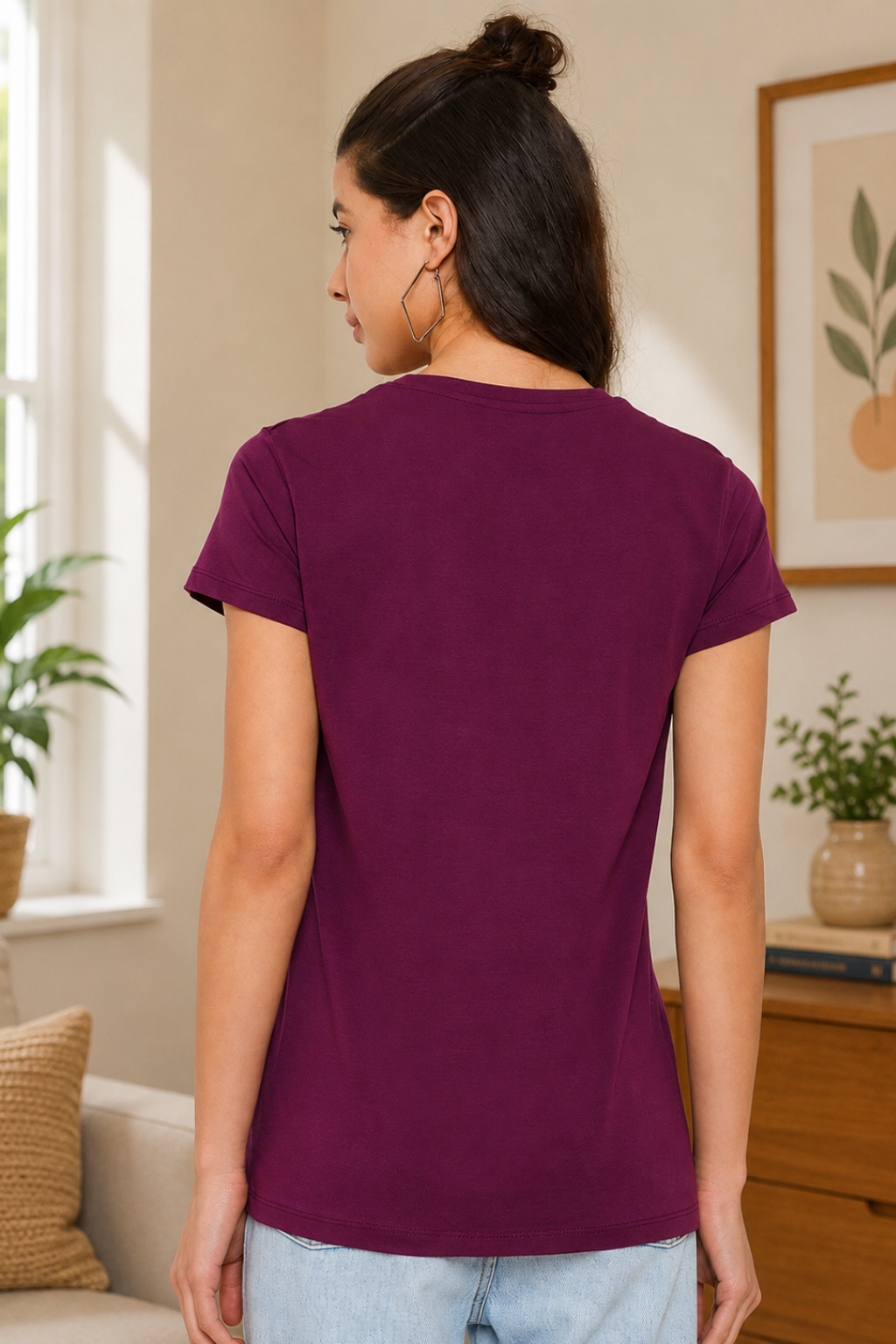 Women Round Neck T-Shirt