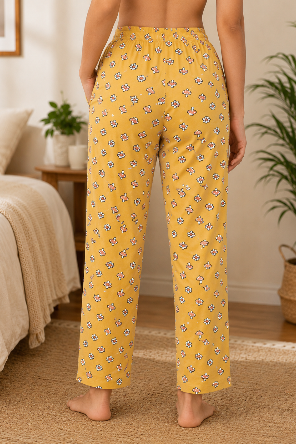 Camey Women's Printed Pyjama Pants, Lounge wear, Sleepwear