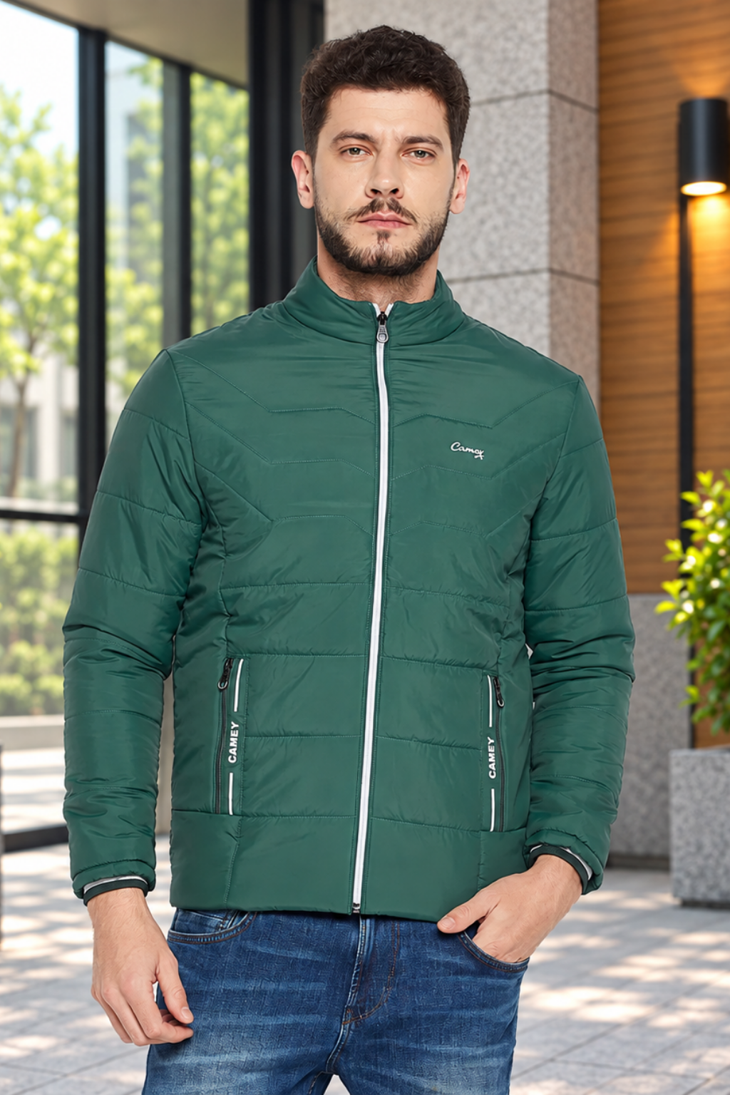 Men's Regular Fit Bomber Jacket For Winter Wear |Full Sleeve