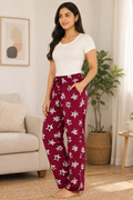 Camey Women's Printed Pyjama Pants, Lounge wear, Sleepwear