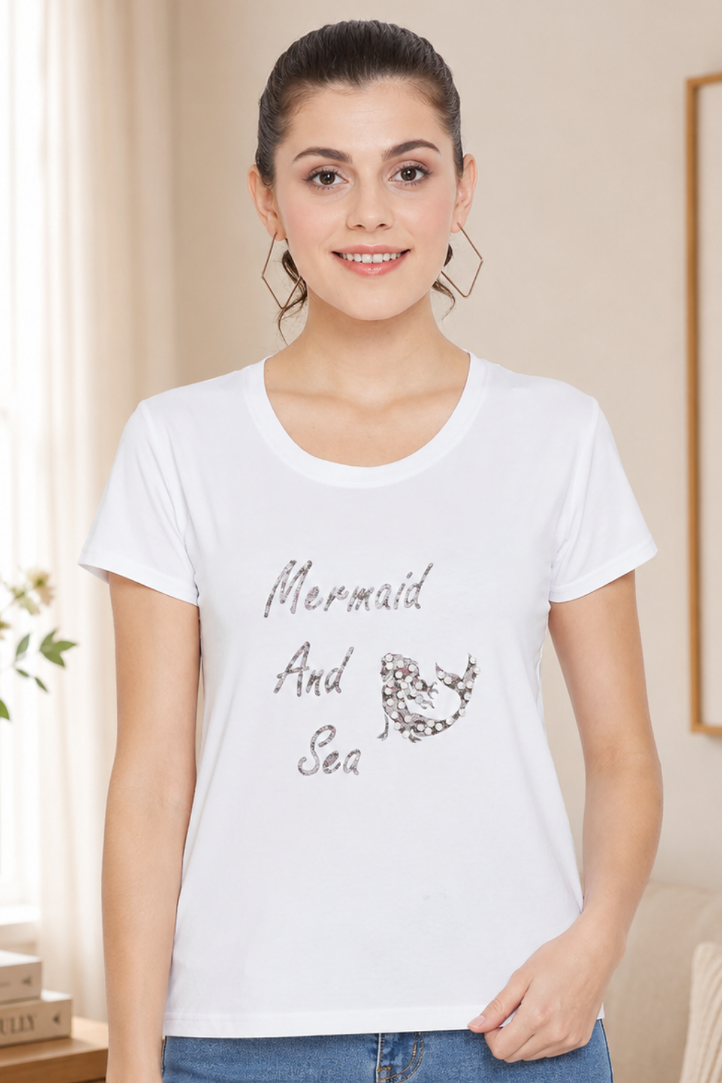 Women Casual Printed T-shirt
