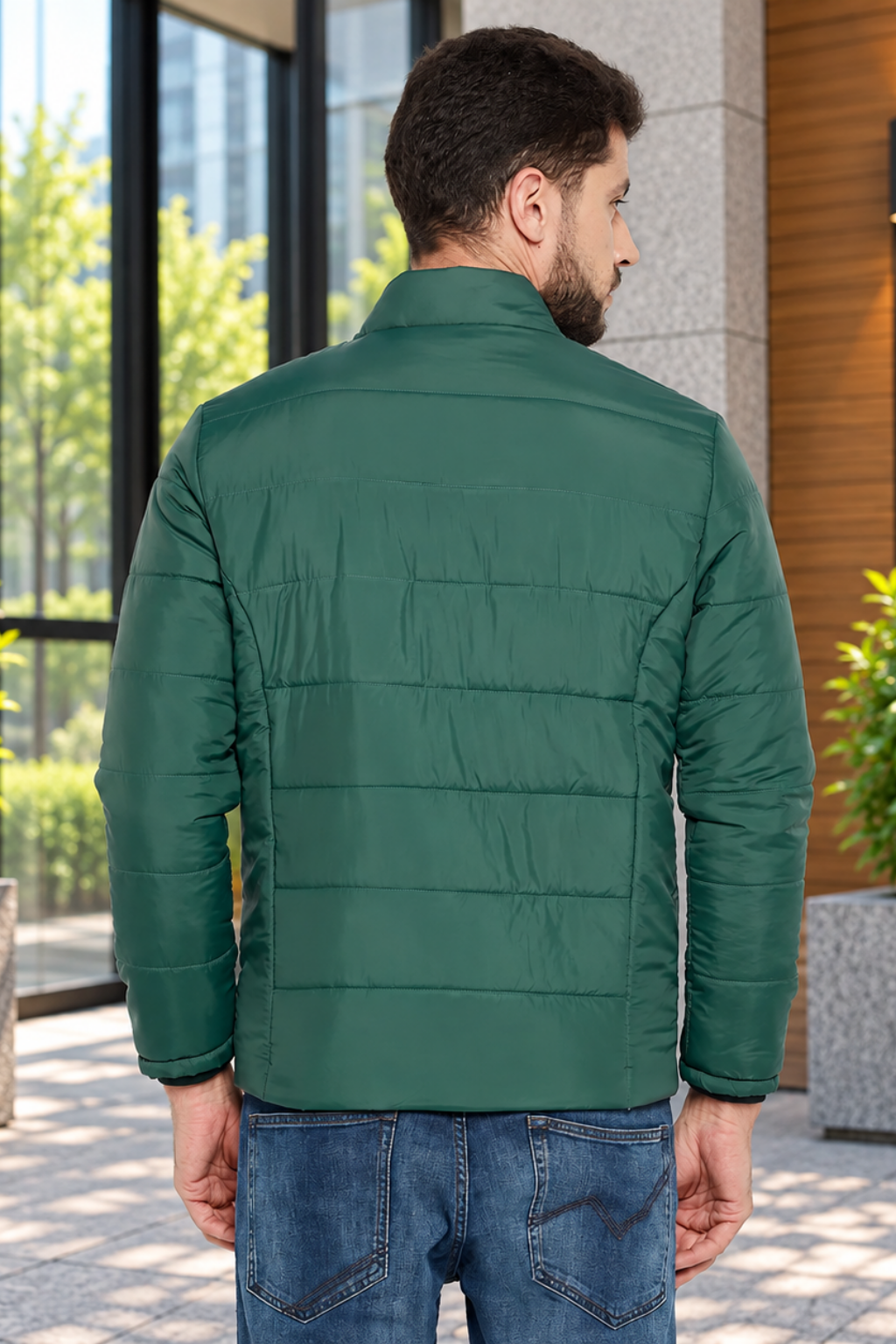 Men's Regular Fit Bomber Jacket For Winter Wear |Full Sleeve