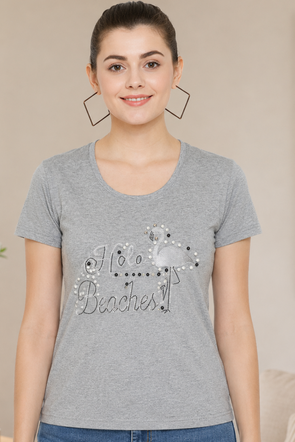 Women Casual Printed T-shirt