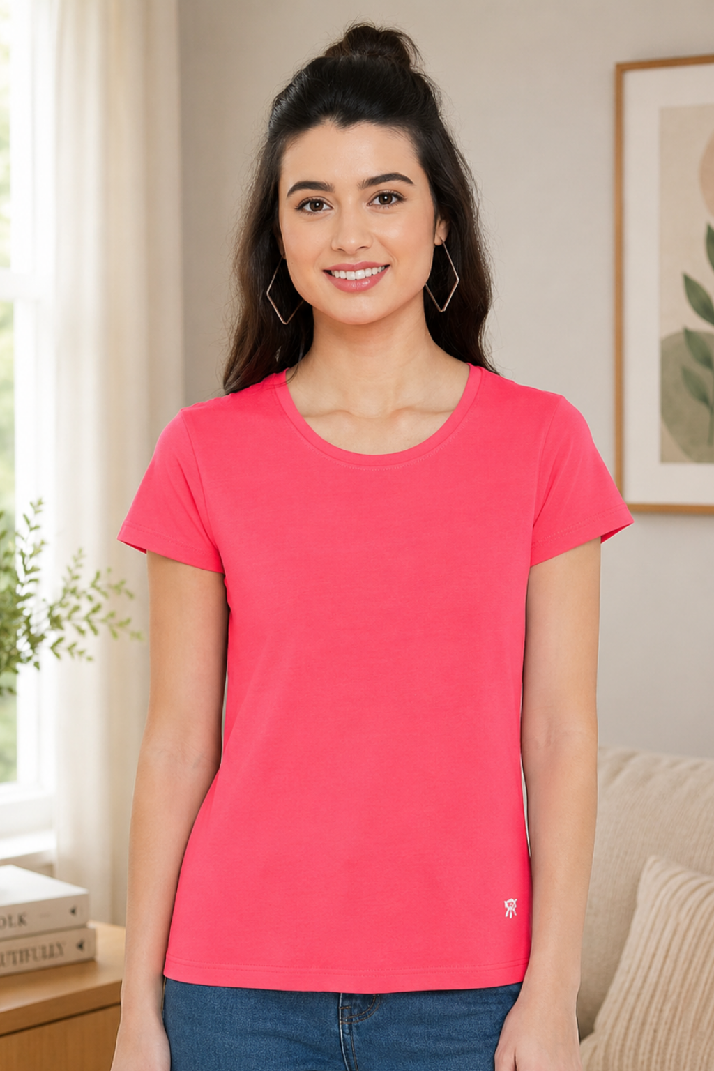 Women Round Neck T-Shirt