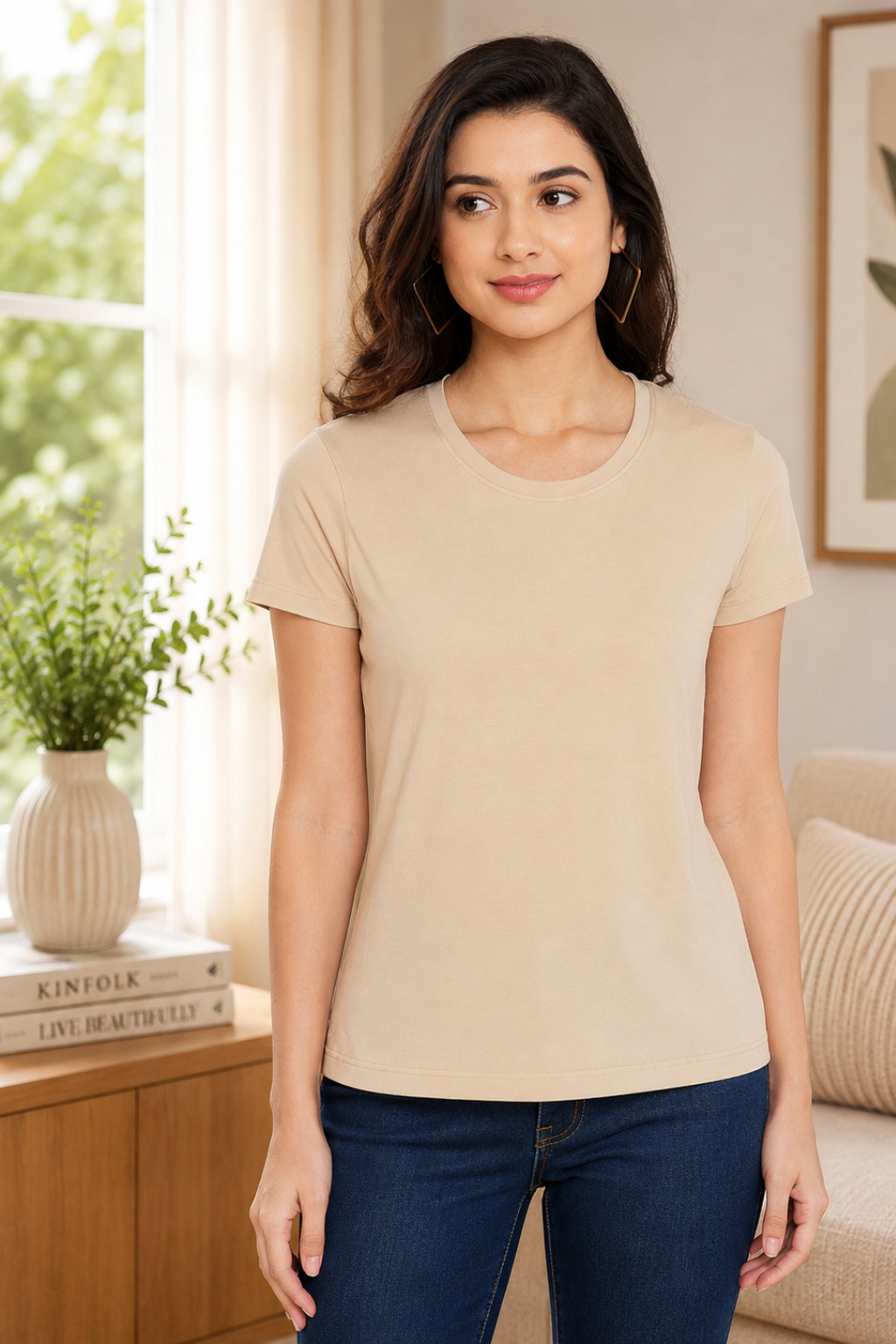 Women Round Neck T-Shirt