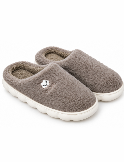Camey Women’s Plush Indoor Slippers with Cute Prints | Soft Winter Home Slippers