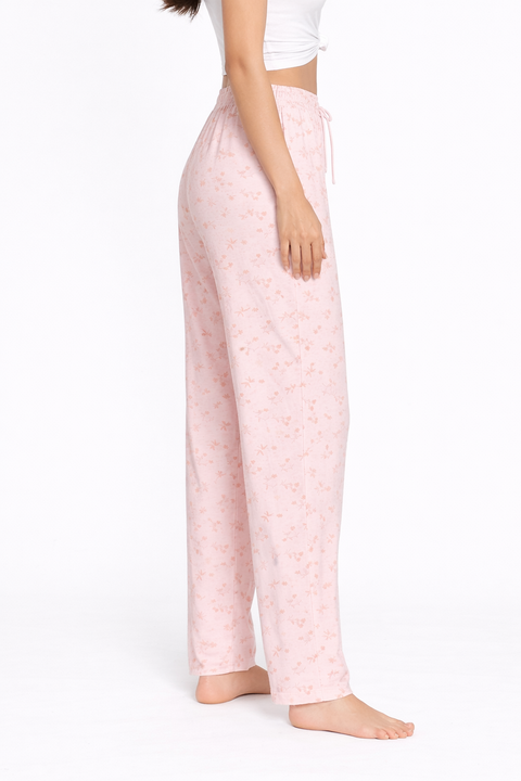 Camey Women's Printed Pyjama Pants, Floral Pattern, Sleepwear