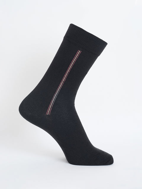 Mens Cotton Blend Calf (Full Length) Socks Pack of 3
