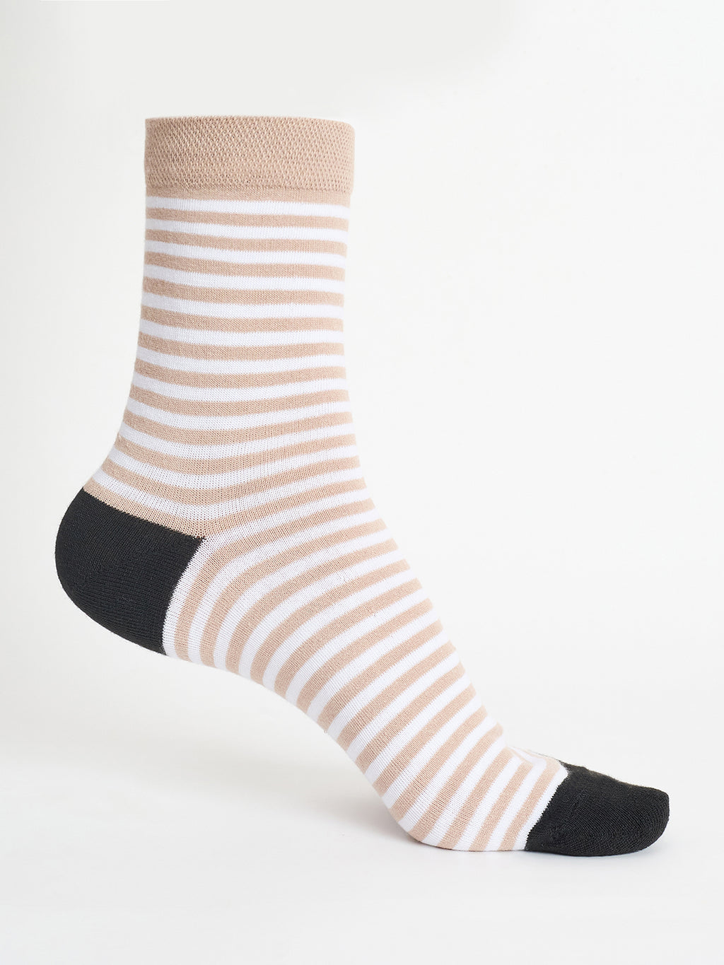 Buy Camey Cotton Socks – Best for Work, Casual & Gym | Women Solid & Striped Ankle Socks, Pack of 5, Multi-Colours
