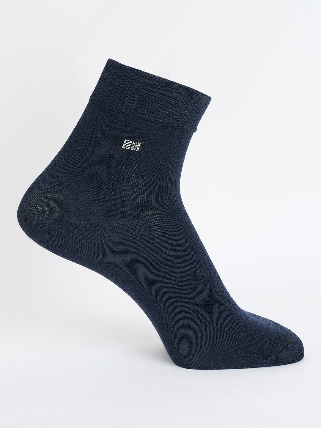 Ankle Length Cotton Socks, Pack of 3, Asst Colors