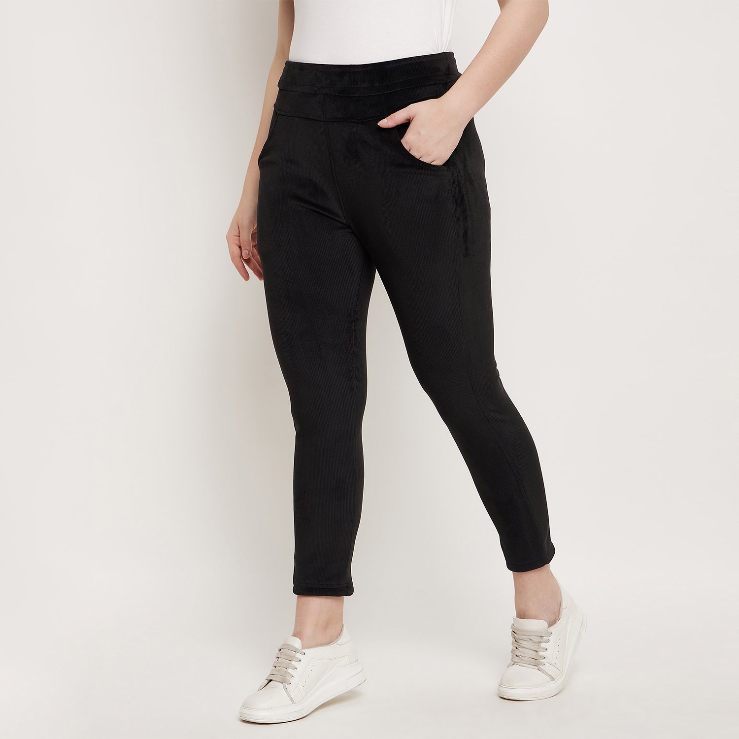 Women's Winter Soft & Warm Corduroy trouser|Pajayma with 2 side pocket