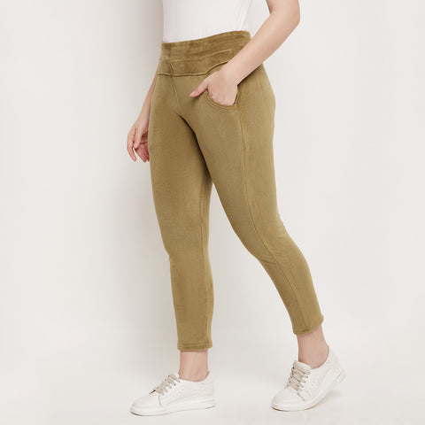 Women's Winter Soft & Warm Corduroy trouser|Pajayma with 2 side pockets