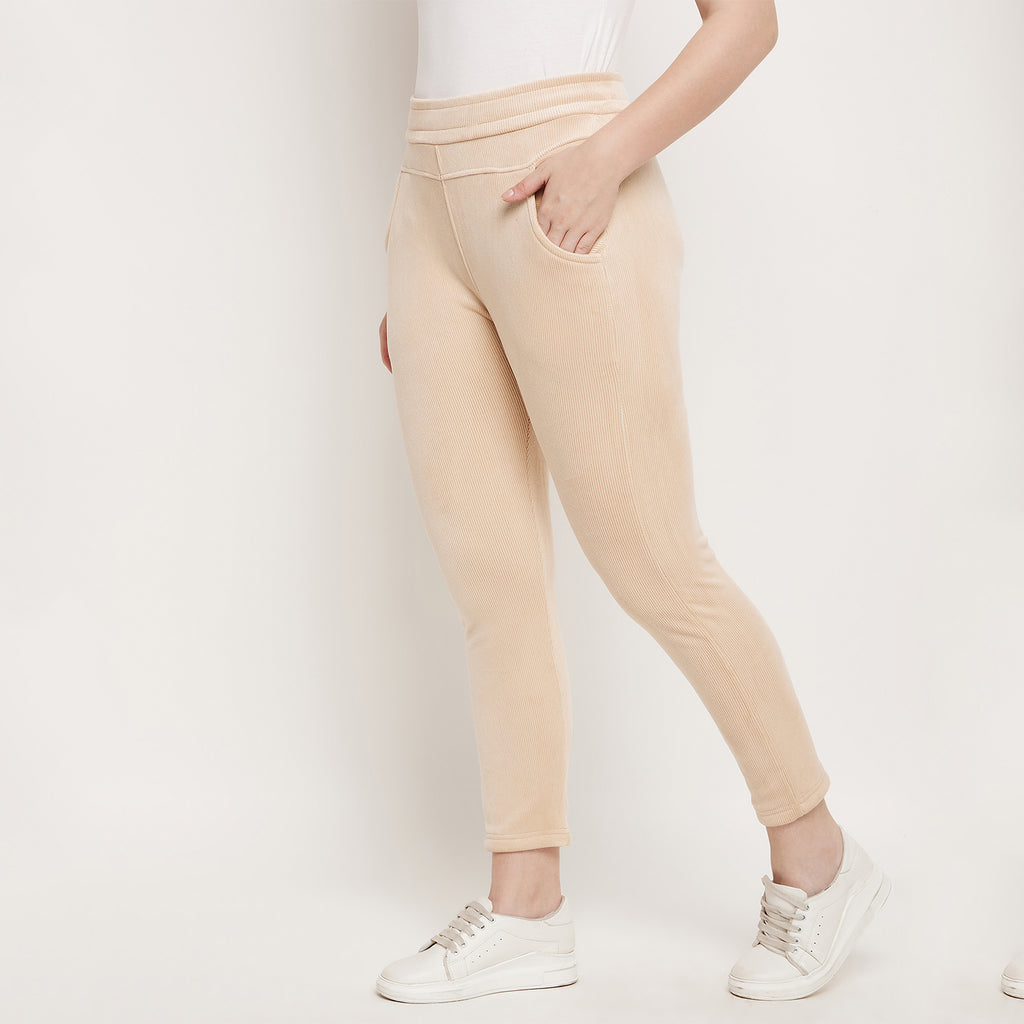 Women's Winter Soft & Warm Corduroy trouser|Pajayma with 2 side pockets