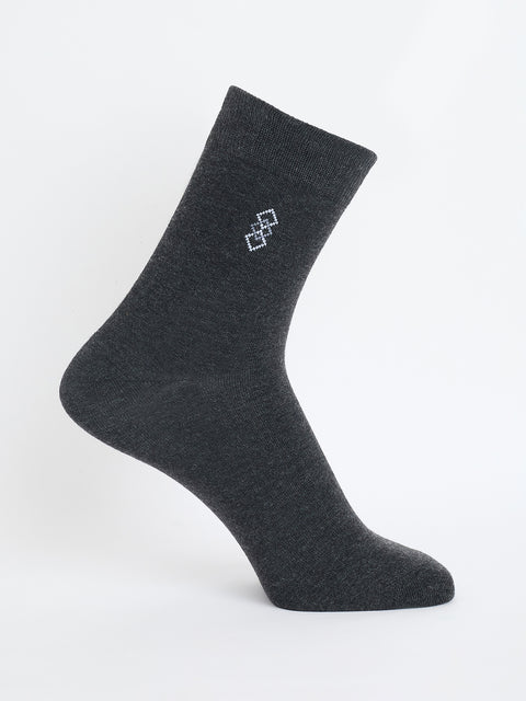 Camey Men’s Crew Socks – Ideal for Office & Casual Wear | Mens Cotton Crew Socks Pack of 3