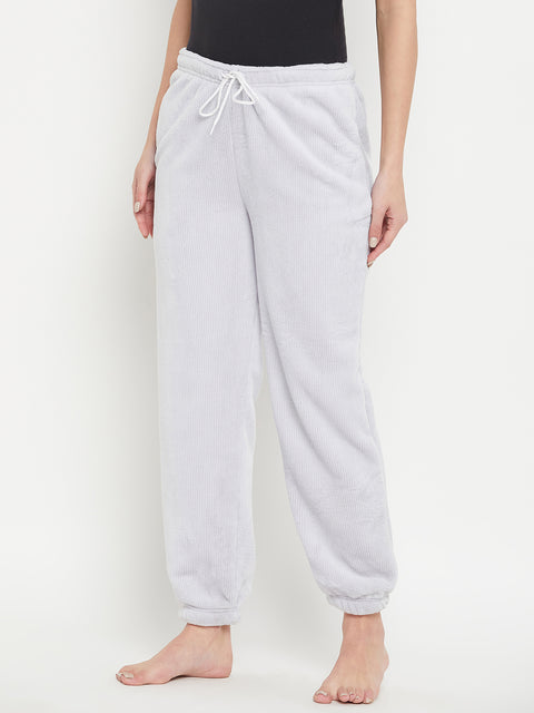 Women's Winter Soft & Warm Jacquard Lower | Pyjama with 2 side pockets