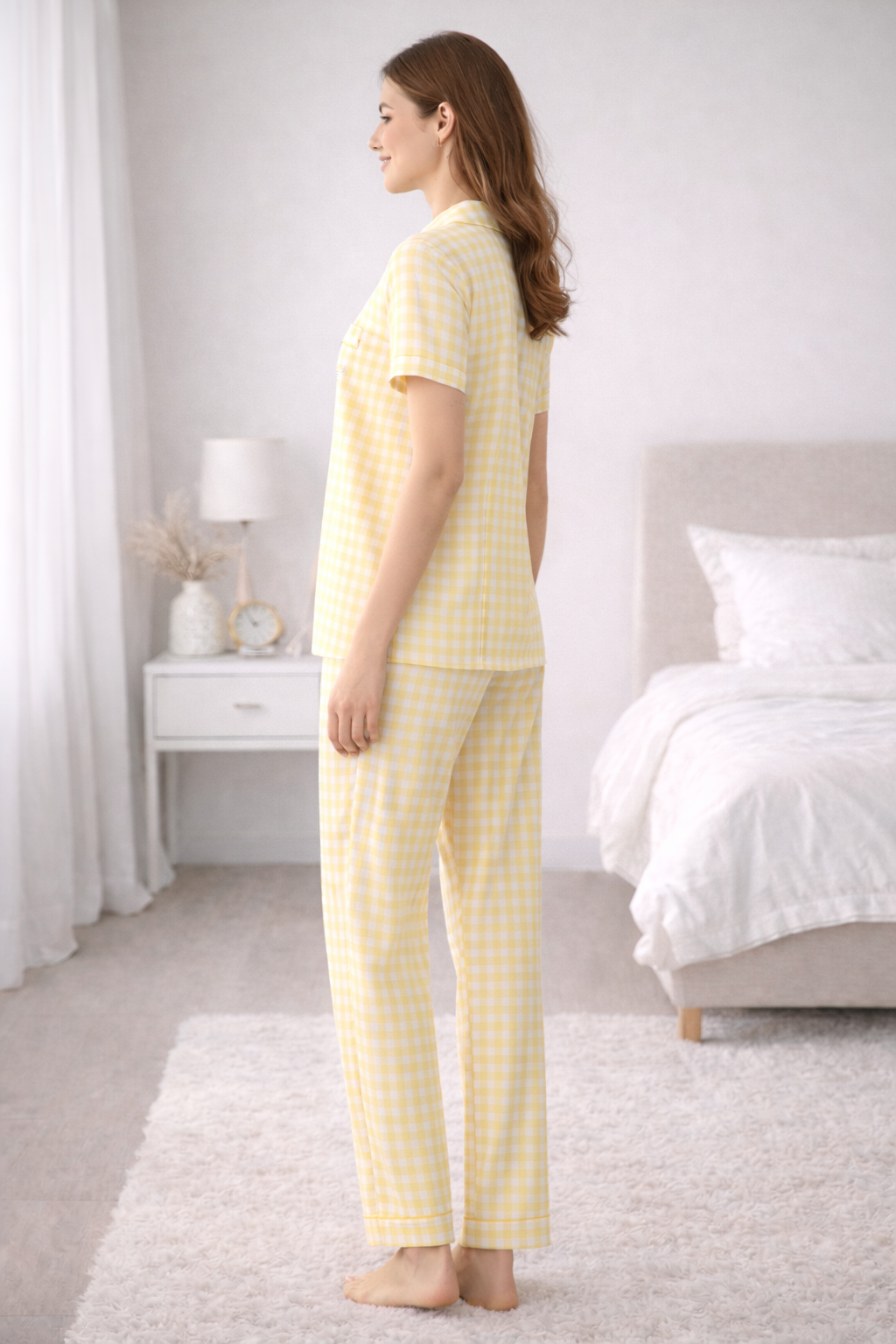 Women Cotton Night Suit Pyjama Set