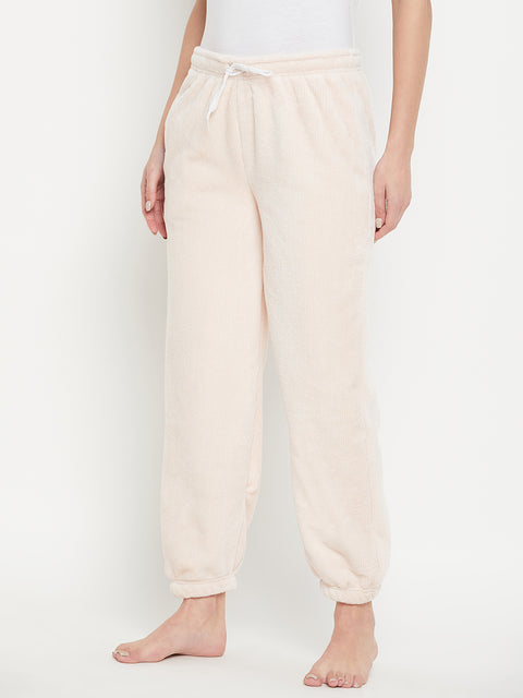 Women's Winter Soft & Warm Jacquard Lower | Pyjama with 2 side pockets