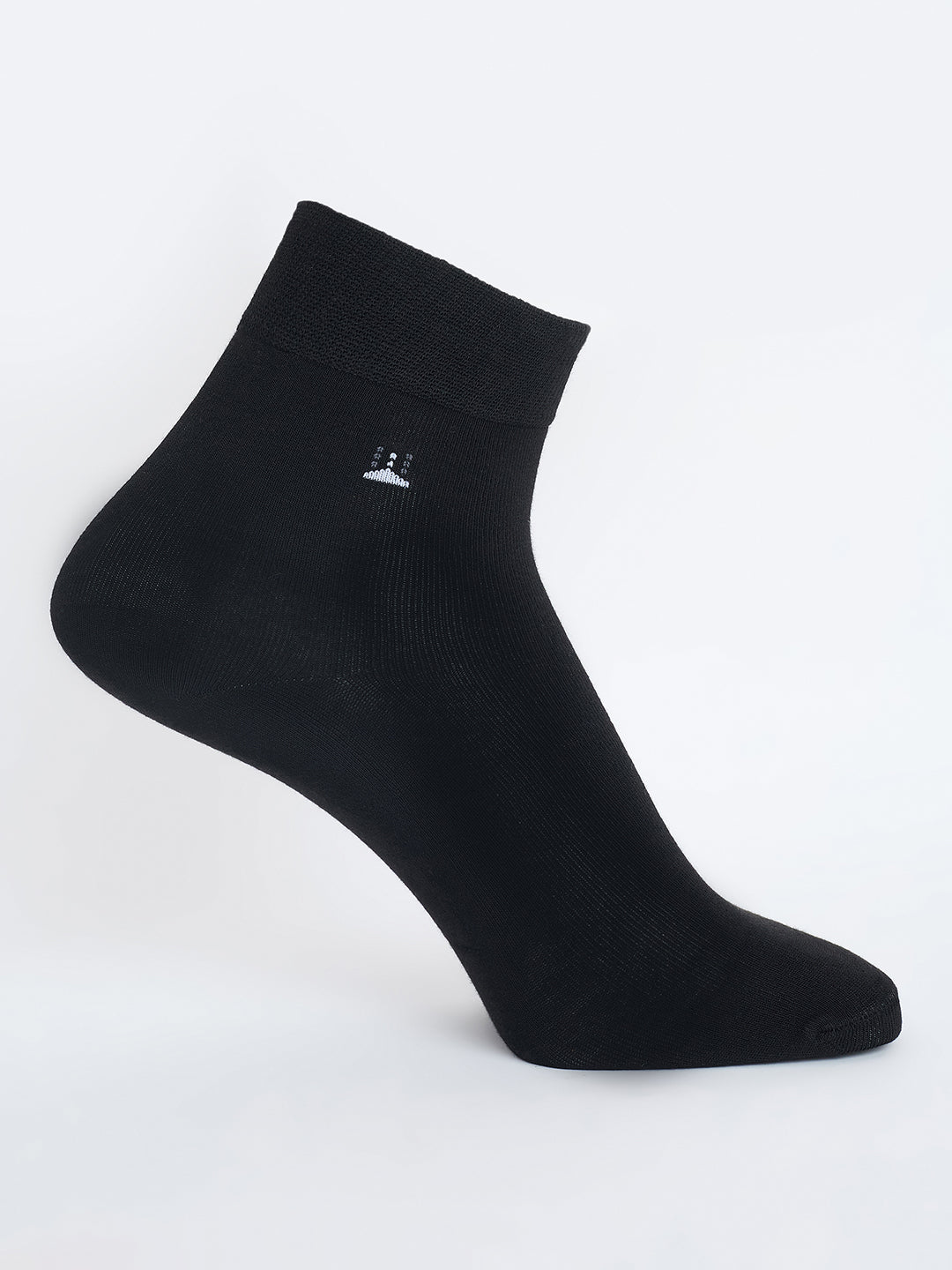 Ankle Length Cotton Socks, Pack of 3, Asst Colors