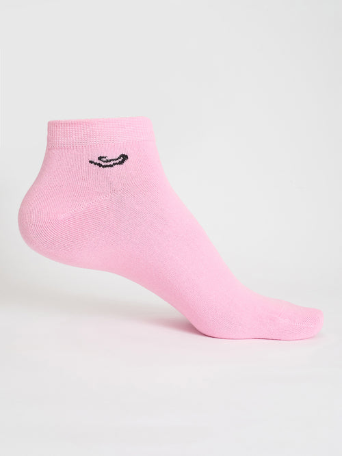 Camey Ankle Socks for Women – Cotton & Stretchable Fit | Women's Snicker Socks, Pack of 5, Multicolours