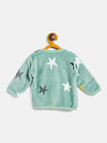 Infant Cotton Full Sleeves Front Open Sweatshirt with Pant Set